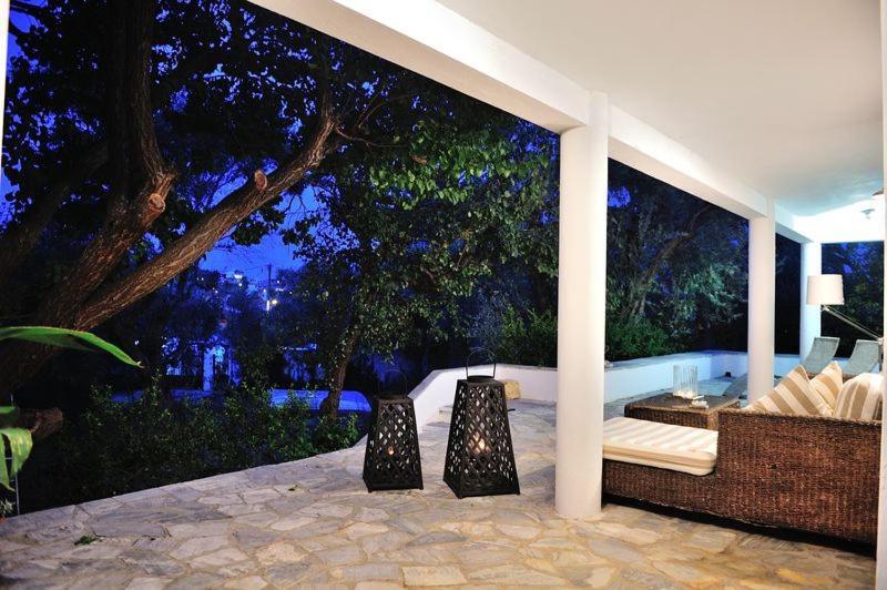 Villa Ftelia Skiathos stad Exteriör bild