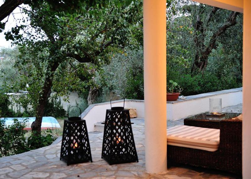 Villa Ftelia Skiathos stad Exteriör bild